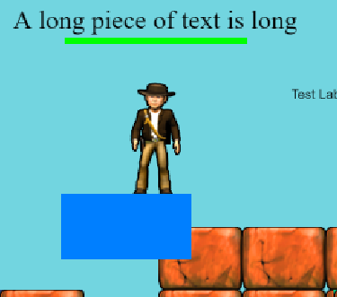 Example of pixel mode, where the pixels remain jagged