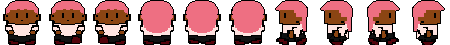 an example spritesheet for one of the character models